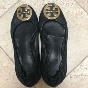 Tory Burch black flats size 9.5